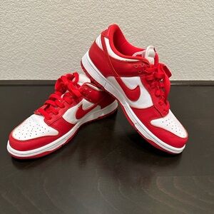 Red Nike Dunks